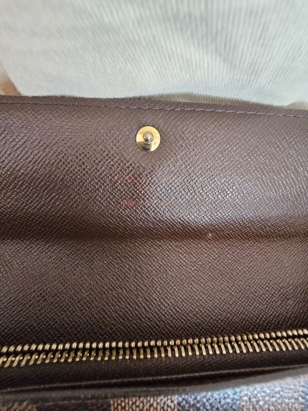 Louis Vuitton Sarah Damier Check Wallet - Picture 6 of 9